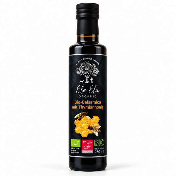 Bio-Balsamico-Essig mit Thymianhonig 250 ml