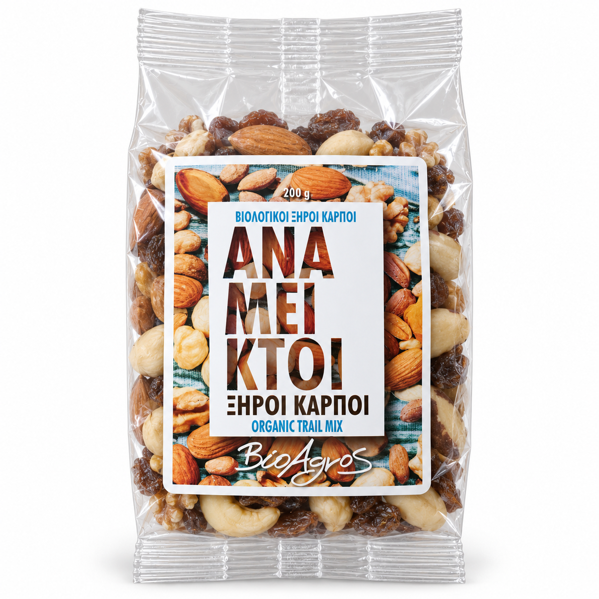 Bio-Studentenfutter / Nuss-Rosinen-Mix, 200 g